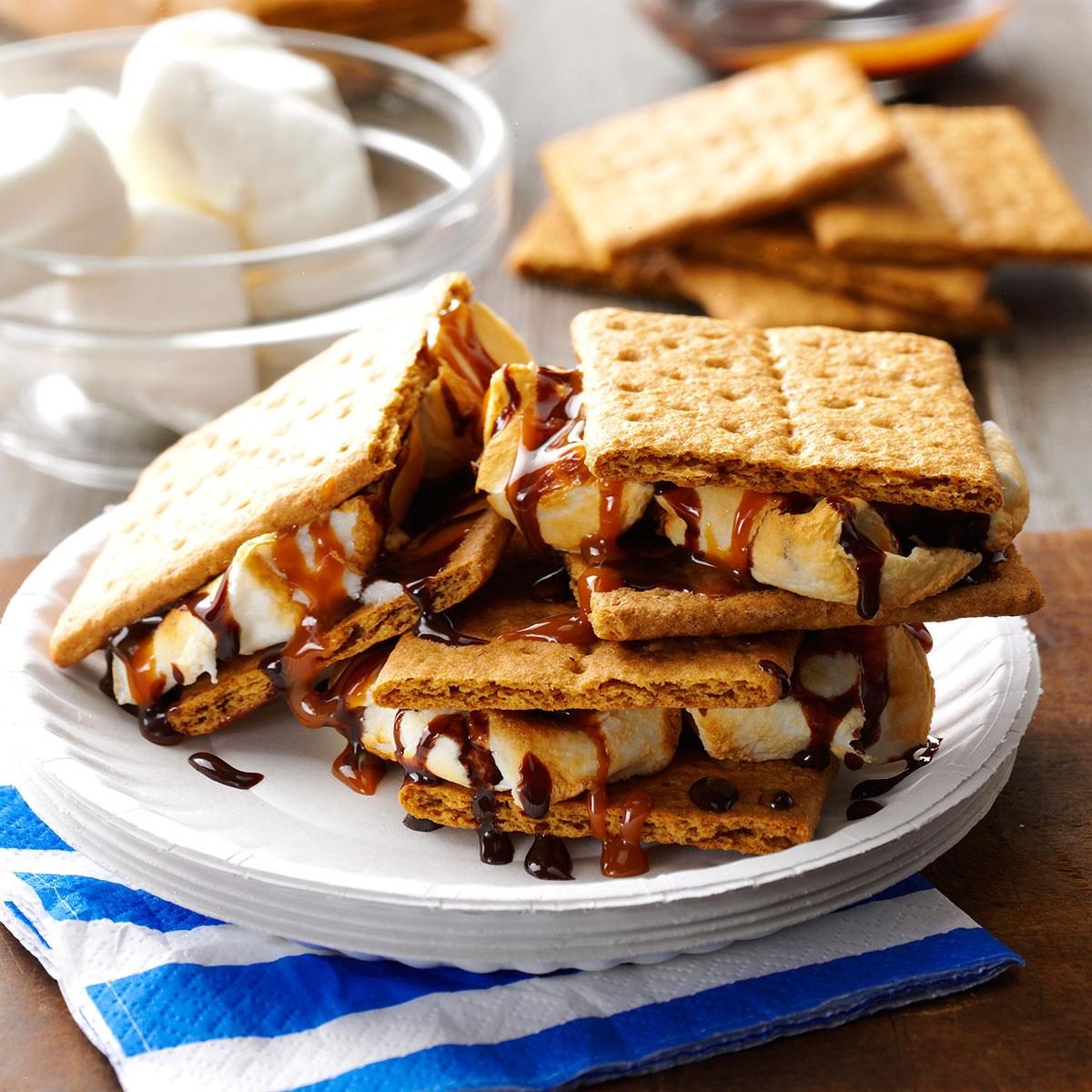 Cookout Caramel S’mores