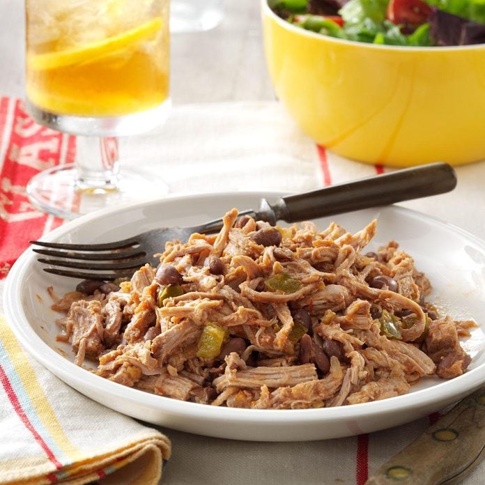 Shredded Pork with Beans