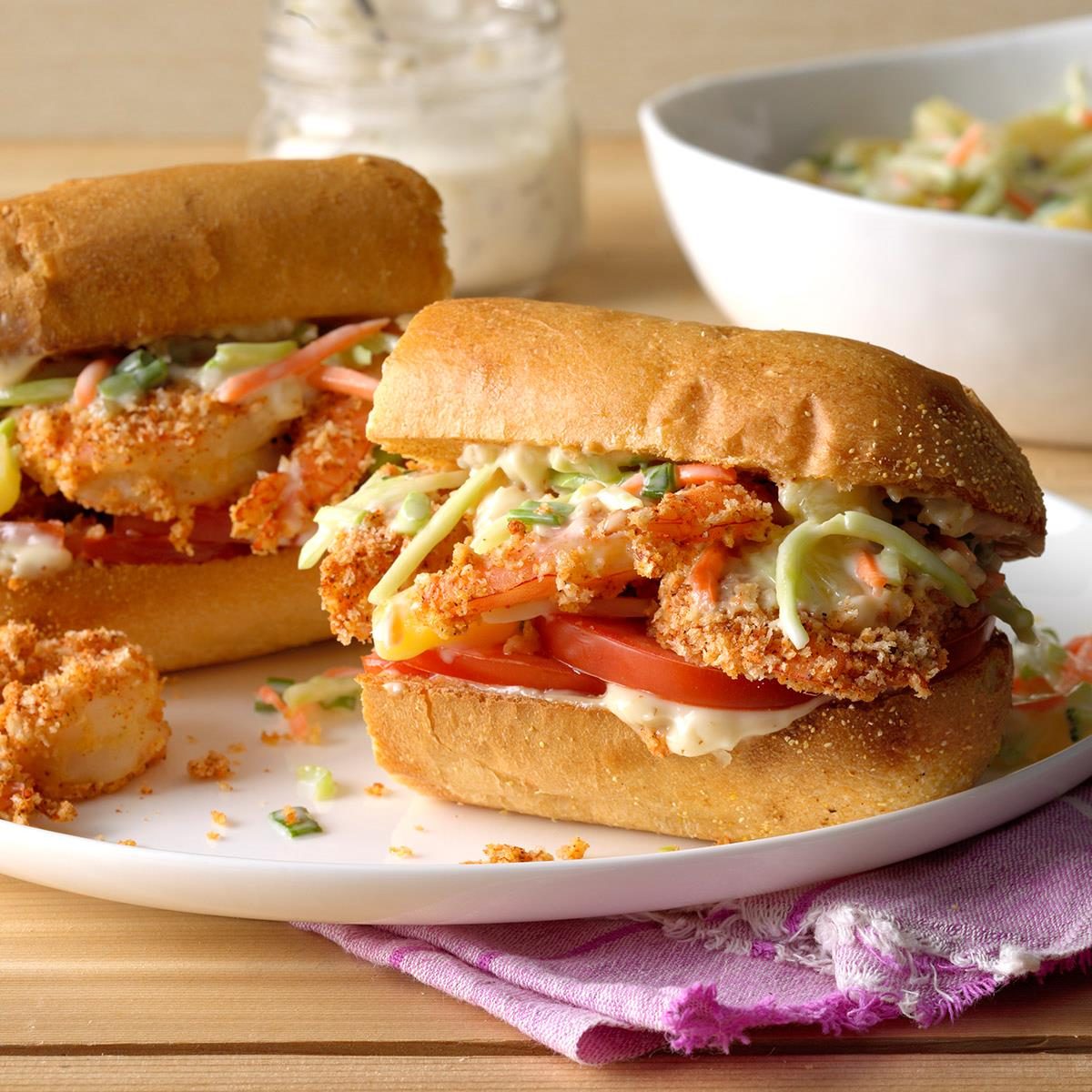 Shrimp Po Boys With Pineapple Slaw Exps Tham17 84813 B11 09 3b 8