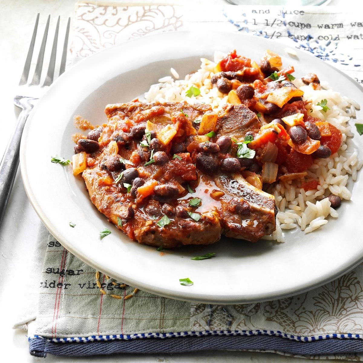 Southwestern Pork Chops